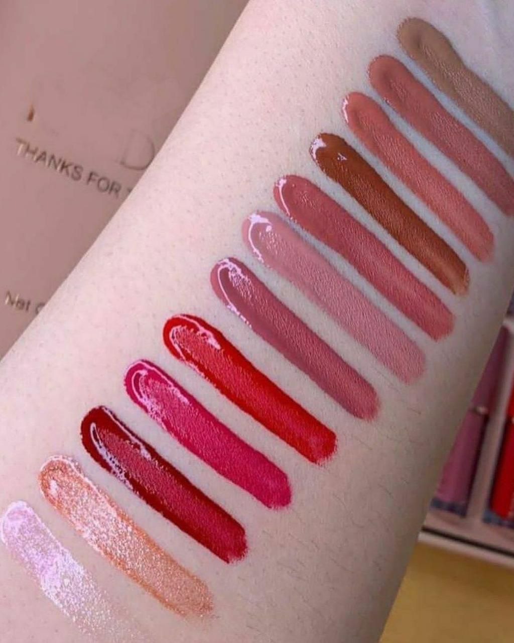 12 Pcs Mocallure Matte Liquid Lipstick Set | High-Pigment, Waterproof & Long-Lasting