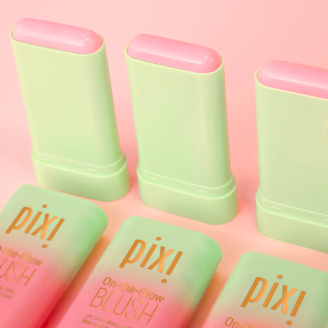 Pixi On-the-Glow Blush CheekTone Multi-Use pH Reactive Balm for Cheeks and Lips