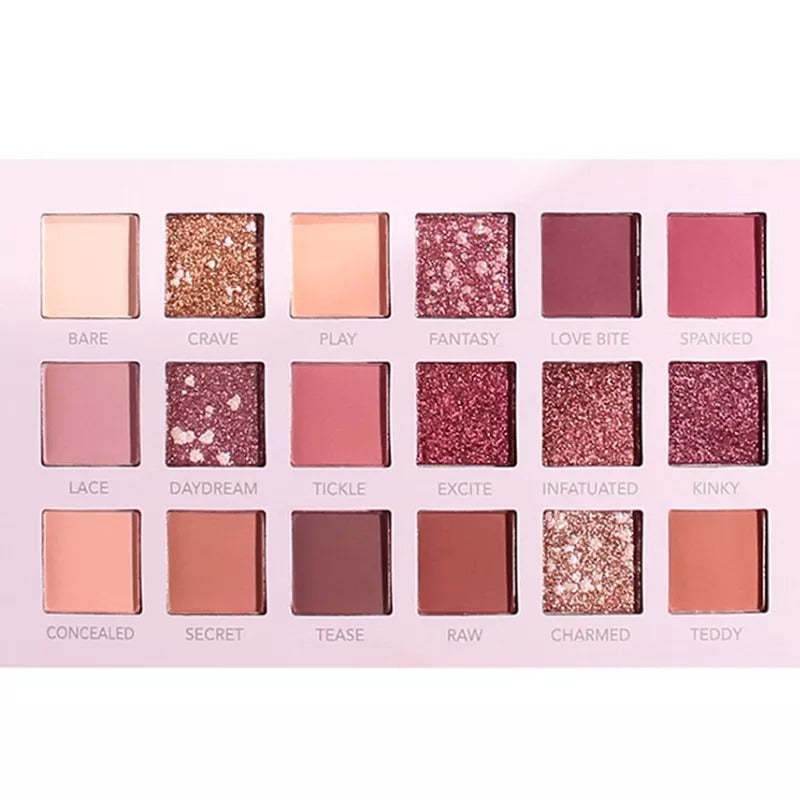 Huda Beauty 18 Colors Nude Eyeshadow Palette
