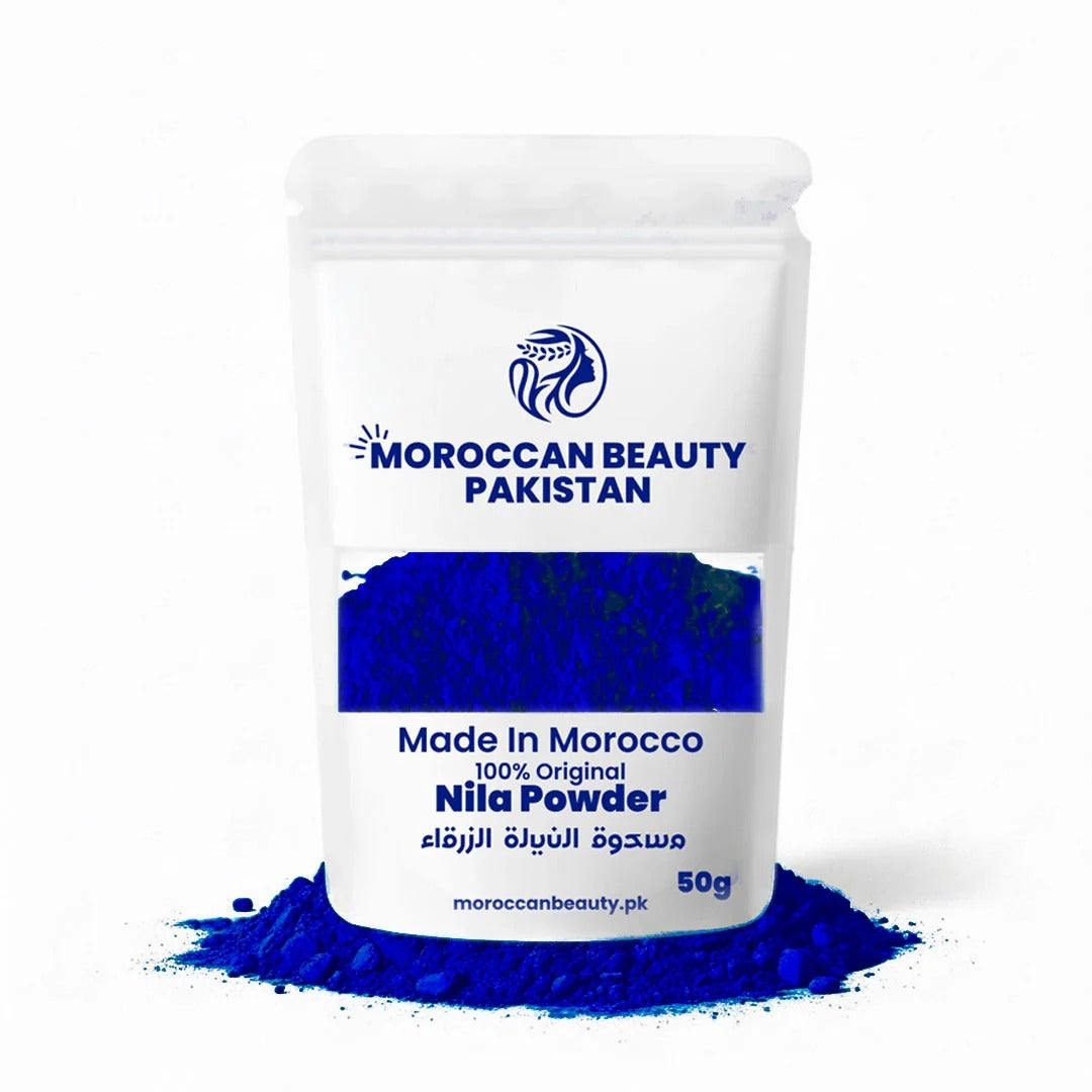 Moroccan Blue Nila Skin Whitening Powder