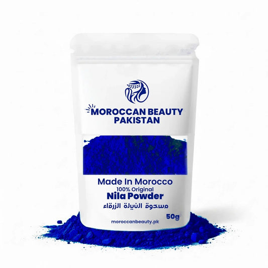 Moroccan Blue Nila Skin Whitening Powder